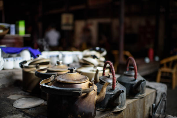istock Old Teahouse in Pengzhen, Chengdu, China 2168685667