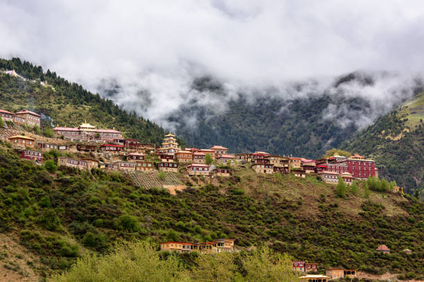 istock Wuming Buddhist College, Seda County, Ganzi Prefecture, Sichuan 2168687073