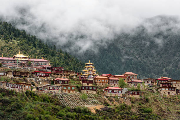 istock Wuming Buddhist College, Seda County, Ganzi Prefecture, Sichuan 2168687099