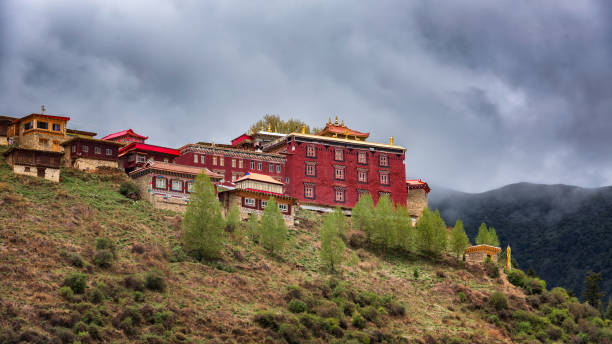istock Wuming Buddhist College, Seda County, Ganzi Prefecture, Sichuan 2168687113