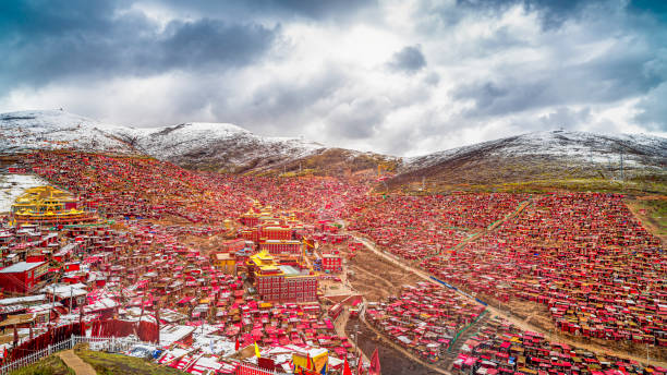 istock Wuming Buddhist College, Seda County, Ganzi Prefecture, Sichuan 2168687181