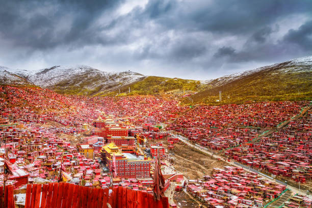 istock Wuming Buddhist College, Seda County, Ganzi Prefecture, Sichuan 2168687220