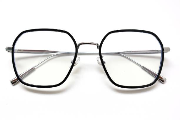 istock Isolated of glasses, glasses isolate on white background, eyeglasses isolated on white 2168690857