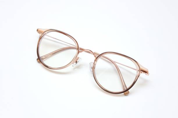 istock Isolated of glasses, glasses isolate on white background, eyeglasses isolated on white 2168691052