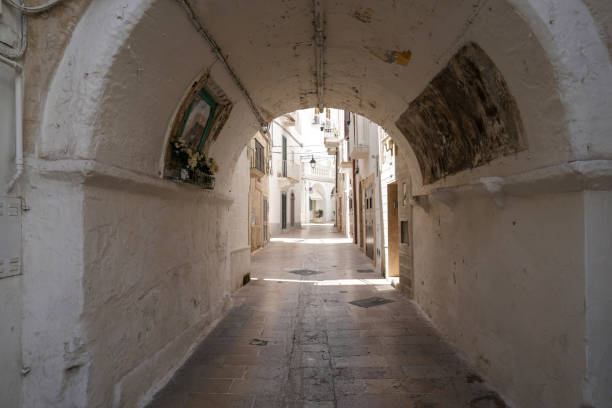 istock Tunnel passage in Monopoli Italy 2168706780