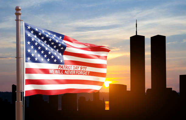 istock 09.11.2001 American Patriot Day banner 2168710424
