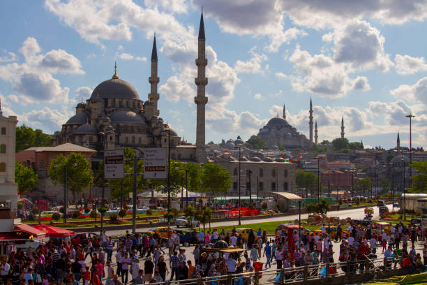 istock istanbul marmara sea and historical ferries 2168729644