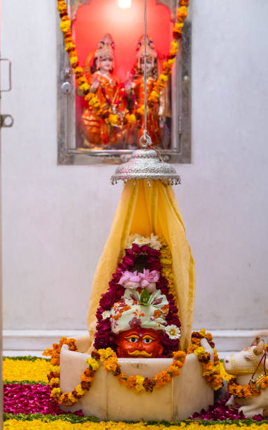 istock Decorated shivling of lord shiva 2168729953