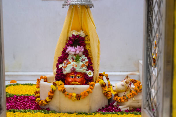 istock Decorated shivling of lord shiva 2168730109