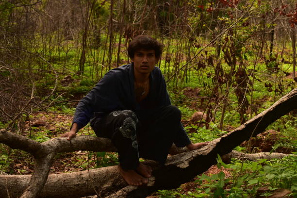 istock Young traveler exploring the forest 2168730369