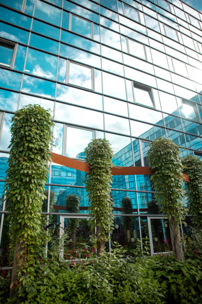 istock Modern Green Building on a sunny day 2168733393
