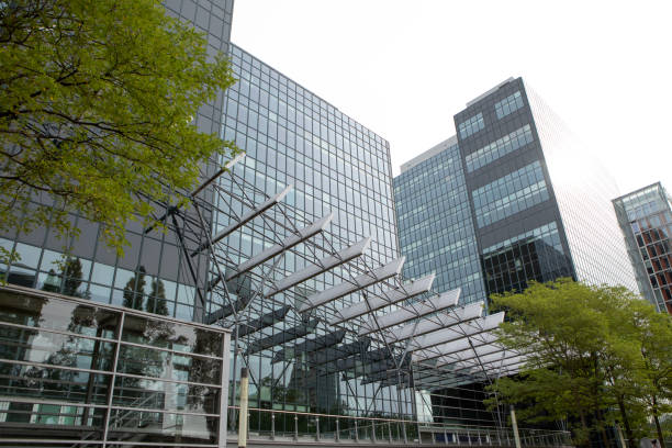 istock Modern Green Building on a sunny day 2168734139