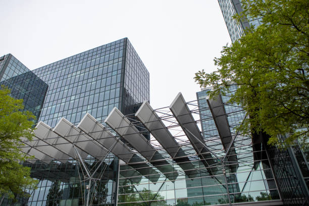 istock Modern Green Building on a sunny day 2168734167