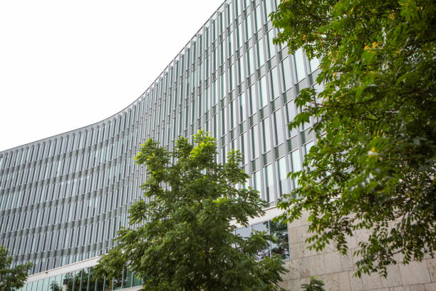 istock Modern Green Building on a sunny day 2168734213