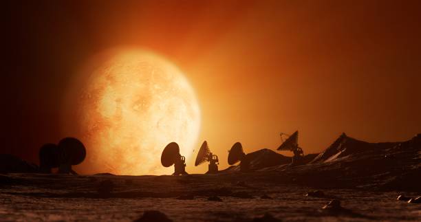 istock The alien planet has satellite dishes pointing up 2168735286