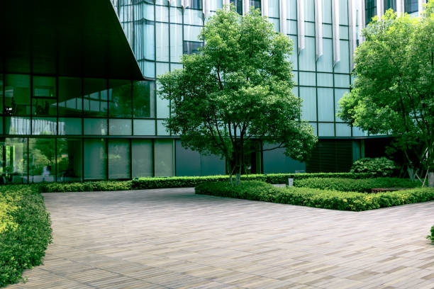 istock Modern eco city in autumn 2168744691