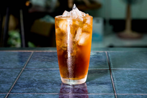 istock Americano ice coffee is a refreshing, bold, and bitter coffee drink 2168744793