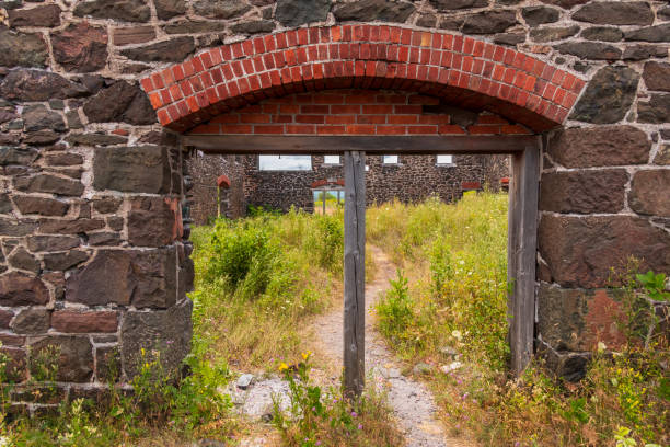 istock Trail Through Mine Boiler House Ruins 2168767090