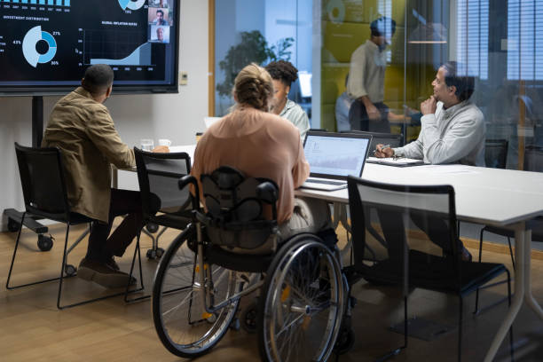 istock Business people during conference call 2168769649