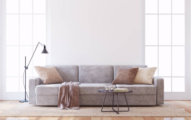 istock Beautiful living-room interior. 3d render. 2168774352