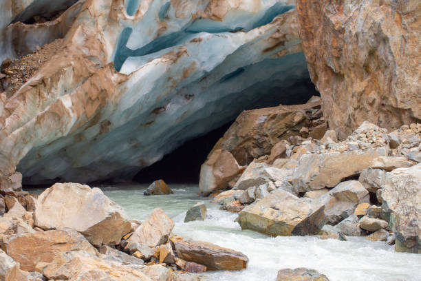 istock Chalaadi Glacier in Georgia close up 2168775345