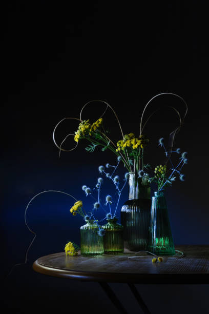 istock summer still life on dark background 2168775392