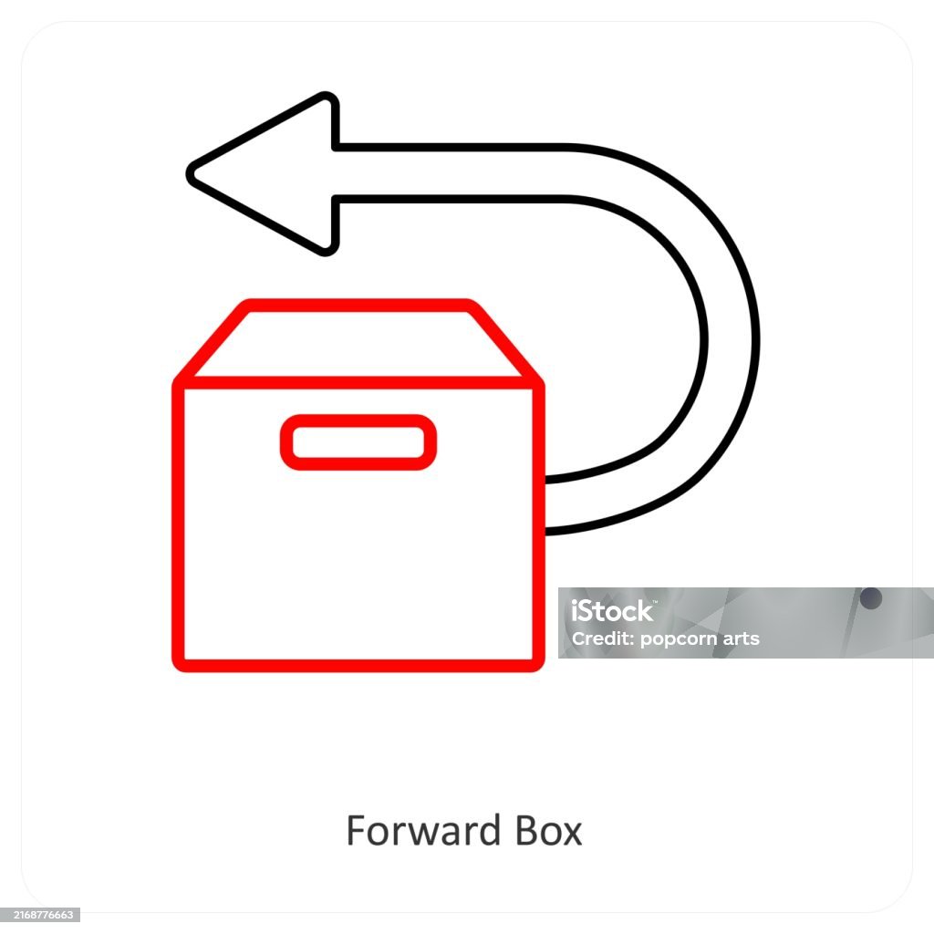 Box Forwand Forward Box Stock Illustration - Download Image Now - Concepts ...