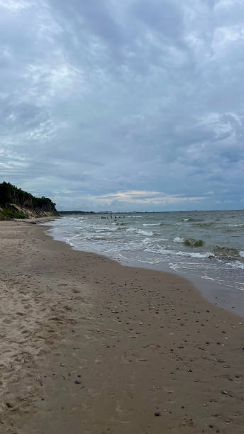 istock Waves on the Baltic Sea coast. Latvia 2168777817