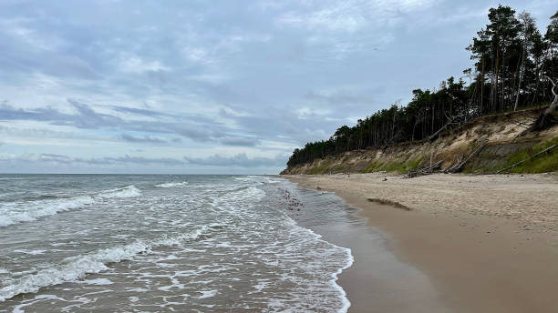 istock Waves on the Baltic Sea coast. Latvia 2168777829