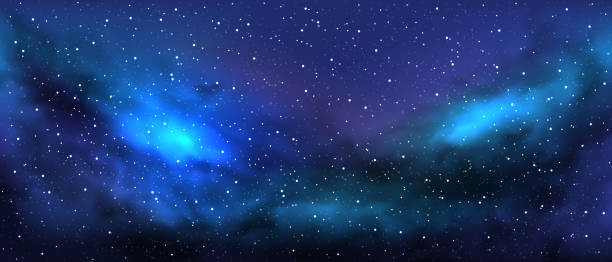 istock Sky galaxy cloud nebula stars dark night universe milky way cosmos vector background 2168786087