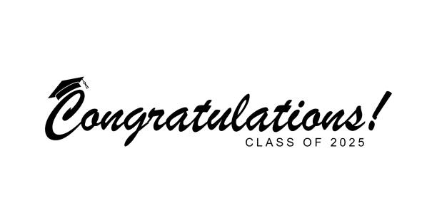 istock Class of 2025 Background minimalist design, Greeting Card 2168798015