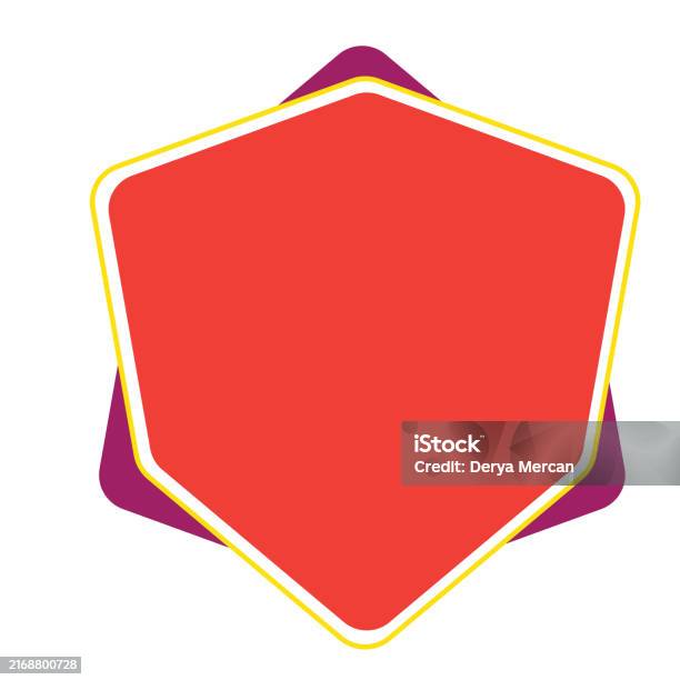 Rounded Creative Abstract Shapes Rectangle Form Stock Illustration ...