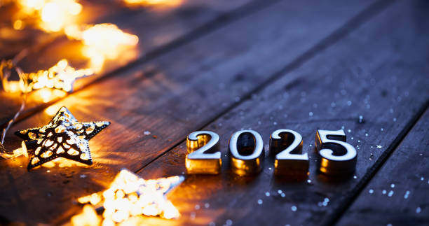 istock Metallic numbers forming 