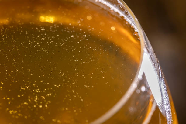istock cold apple juice drink in a clear glass 2168809693