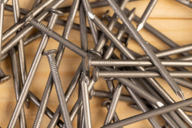 istock nails made of steel for working with wooden objects 2168809753