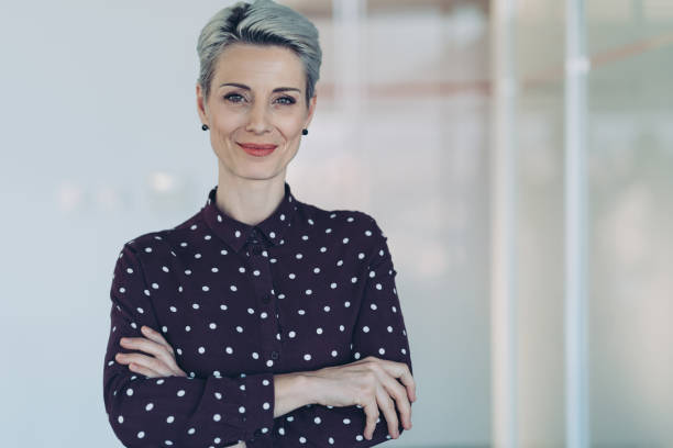 istock Smiling and confident businesswoman 2168812952