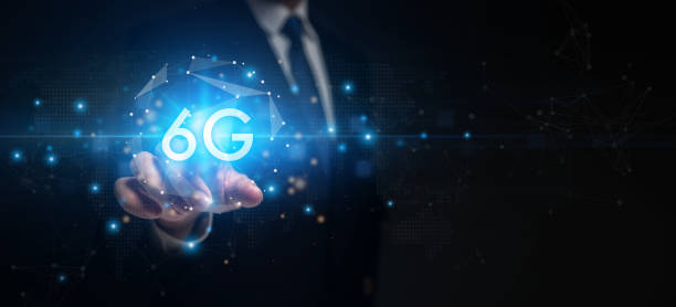 istock 6G high-speed internet network signal, 6G standard wireless communication technology network development concept that supports cellular data networks 2168815455