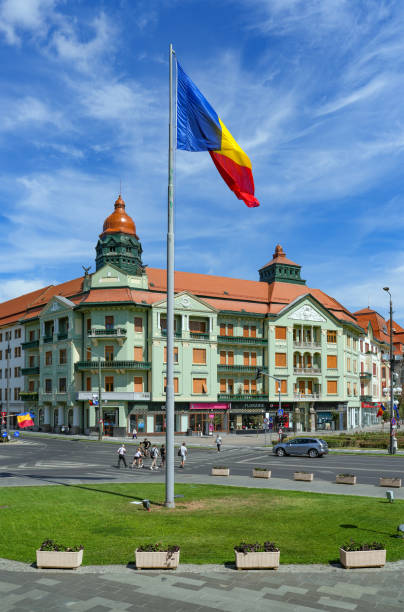 Touristic summer view of Timisoara City