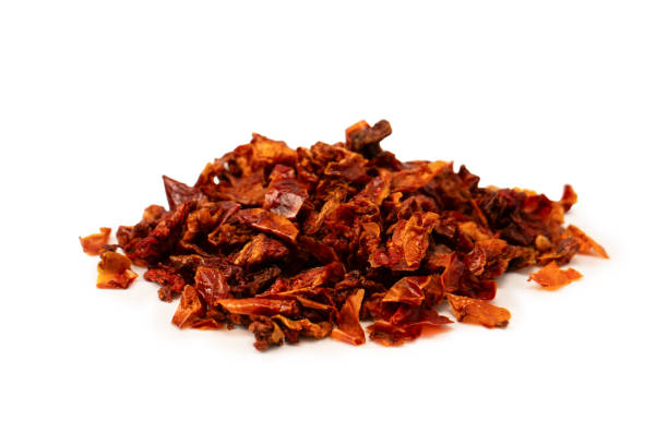 istock Dried tomatoes isolated on a white background. 2168829632