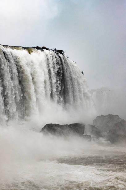 istock Close-up of a massive waterfall 2168835154