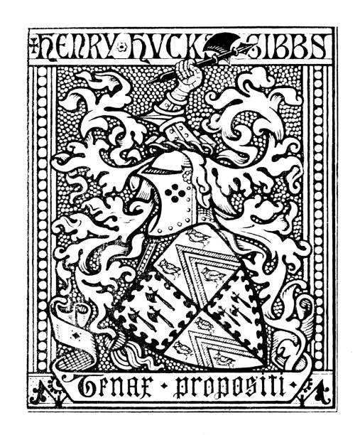 istock Heraldry coat of arms and flag elements: Henry Hucks Gibbs 2168842016