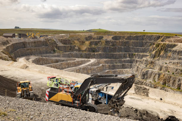 istock Aggregate stone quarry in North Yorkshire, UK 2168842150