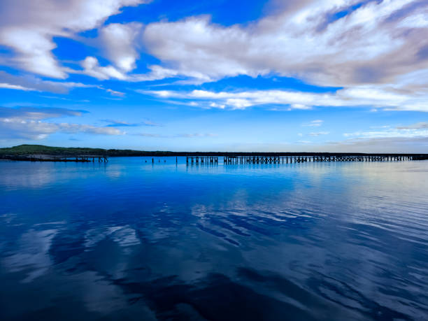 istock Calm morning over the harbour 2168845014