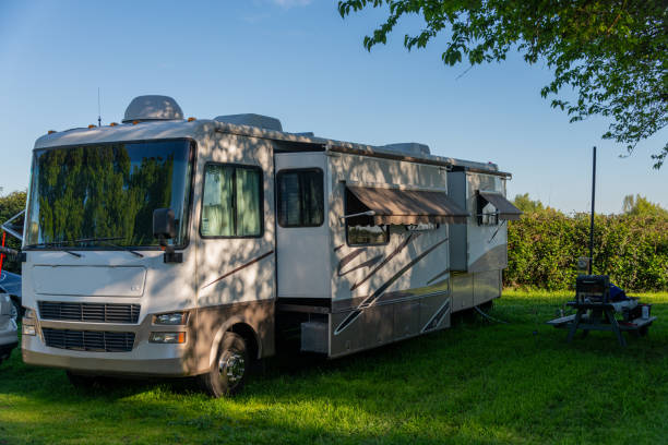 istock Rv camping in motorhome 2168852506