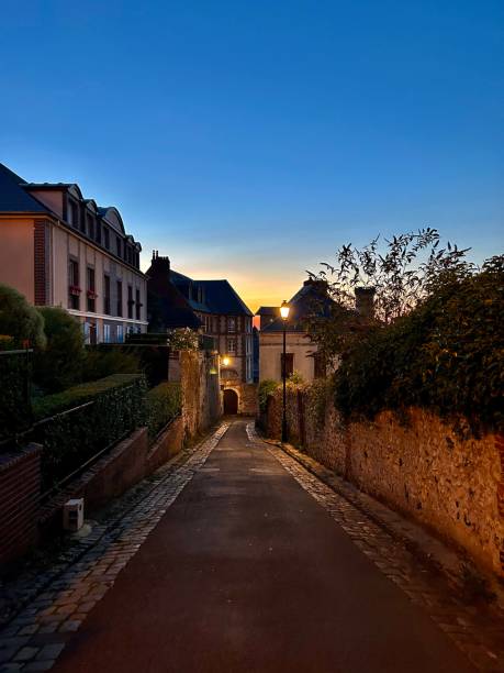 istock Evening walk in Honfleur, France 2168852674