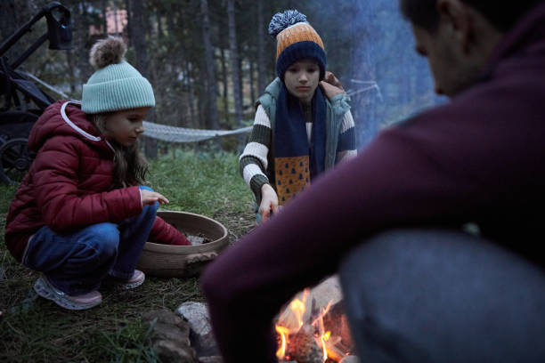 istock Memorable moments near campfire 2168856447