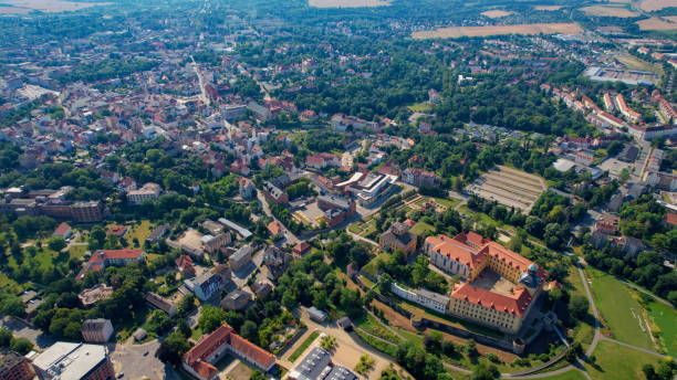 istock Aerial view around the city Zeitz 2168859285