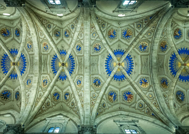 istock Como Cathedral, Lombardy, Italy - interior view 2168874336