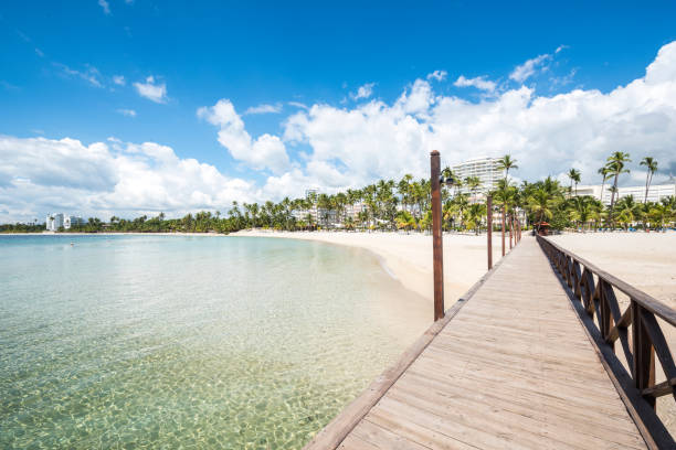 istock Pier at Juan Dolio beach. Dominican Republic 2168889095
