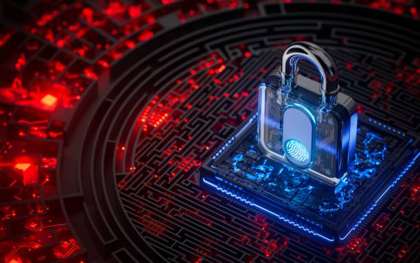 istock Phishing Cyber Security Fingerprint Ransomware Email Encrypted Technology, Digital Information Protected Secured 2168890350
